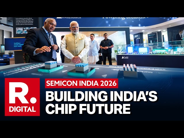 PM Modi Launches SEMICON India 2026: $13.5B Push To Build Full Semiconductor Ecosystem