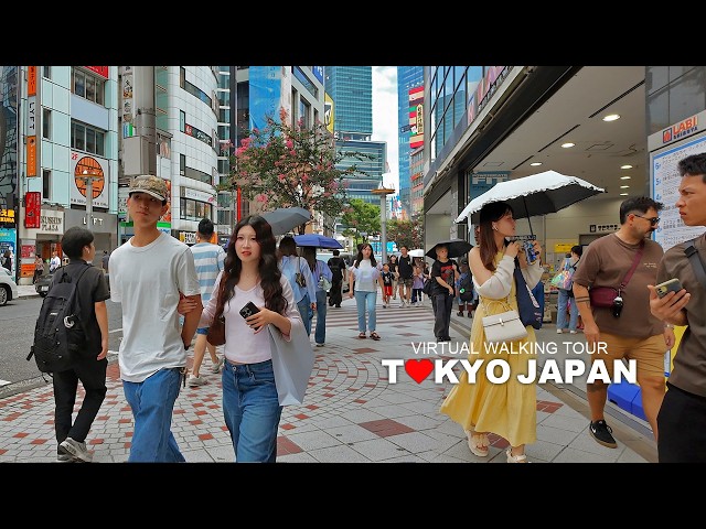 TOKYO CITY TRAVEL - Summer Walk Shibuya, Tokyo Station, Marunouchi, Shinjuku, Nihonbashi, Japan, 4K