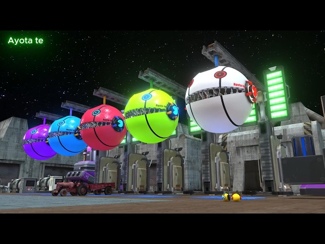 PACMAN AND MS PACMAN VS CARTOON CAT VS ROBOT MONSTER PAC