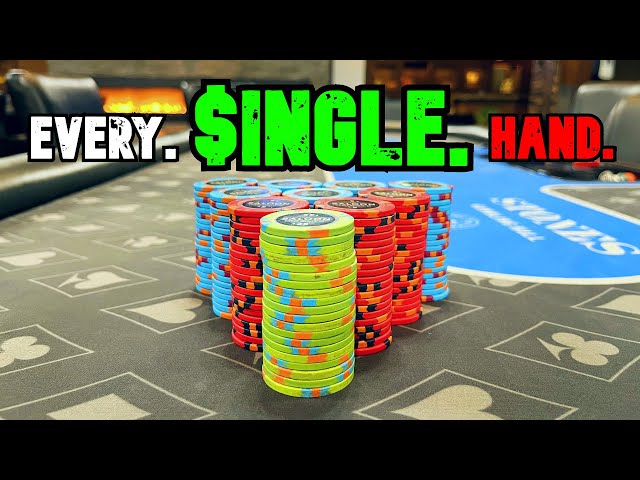 100+ Hands IN A ROW!! (A MUST WATCH for Poker Beginners)