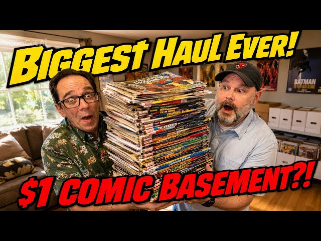 We Found a BASEMENT Full of $1 Comics in Brooklyn! 