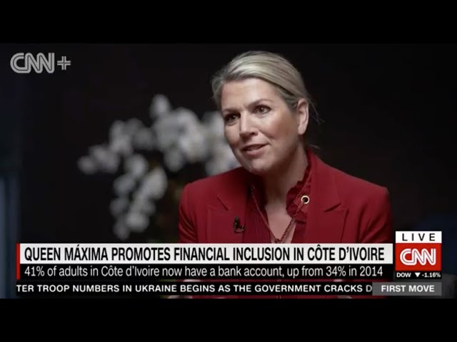 CNN International: UNSGSA Queen Máxima and Julia Chatterley Discuss Financial Health, West Africa