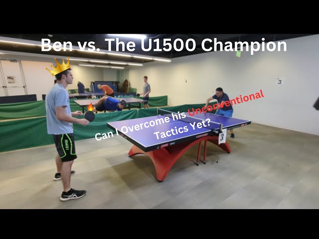 Pushing Ping Pong Limits in 4k Can I Overcome Josh’s Unconventional Tactics? | Table Tennis Thriller