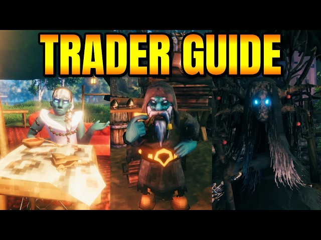 How To Find All 3 Traders in Valheim 1.0 (Haldor, Bog Witch, Hildir)