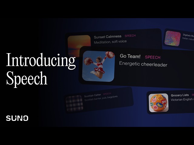 How to Use Suno Speech (Beta) | Full Tutorial