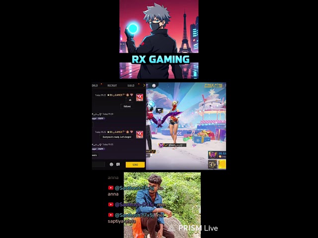 Live streaming of TN RX GAMING FF