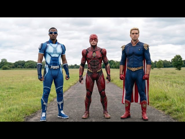 Race.Flash Vs Homelander vs A-Train |Watch Them Race | The Boys 