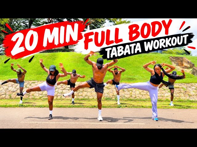 20MIN FULL BODY FOR WEIGHT LOSS/Tabata workout /No equipment 
