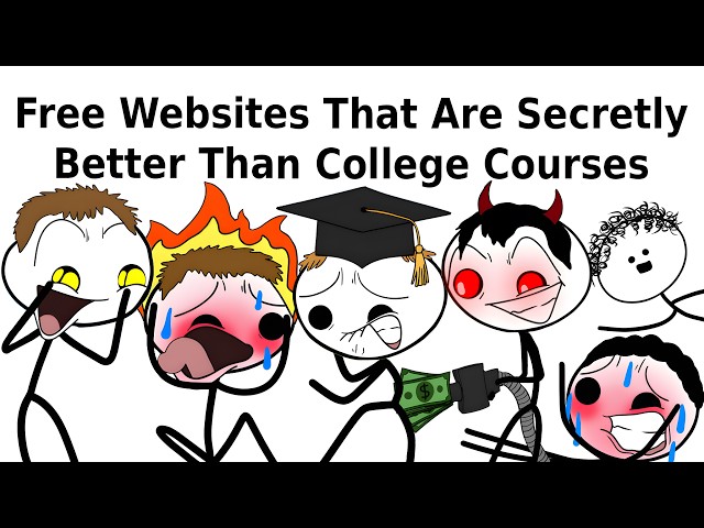 Free Websites That Are Secretly Better Than College Courses