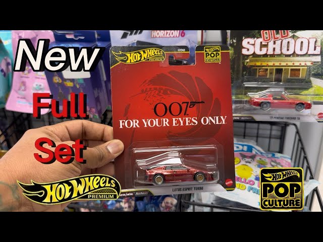 2026 Hotwheels Premium Pop Culture Mix 6