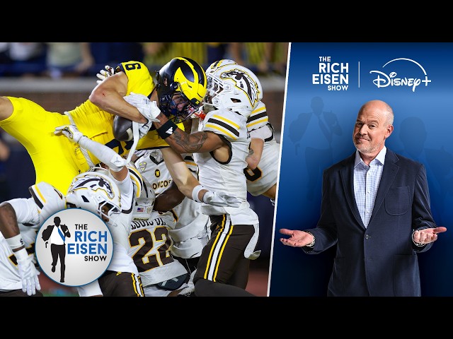 "We Didn't Cheat!!" - Rich Eisen Reacts to Michigan's Dramatic & Controversial "Extra Second" Win