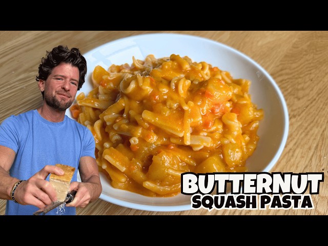 Creamy Butternut Squash Pasta | Easy Recipe