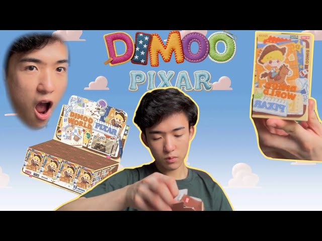 Opening Blind Boxes (Dimoo x Pixar)