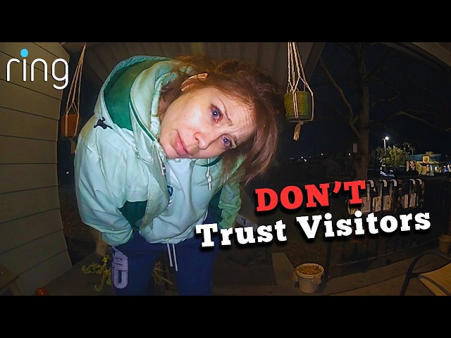 This Is Why Some Visitors Should Never Be Ignored (Caught on Ring Doorbell)
