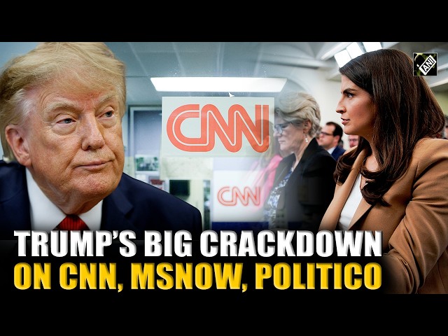 Trump announces big crackdown on CNN, MSNOW, Politico after ‘false-AI intel’ report on Chinese ship