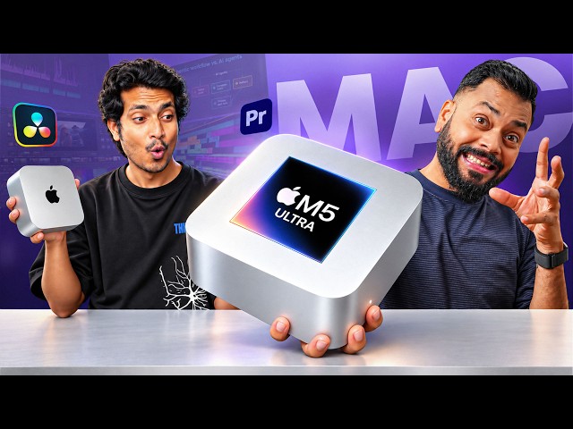 M5 Ultra Mac Studio Unboxing & Quick Review ⚡ This Is an AI Powerhouse!