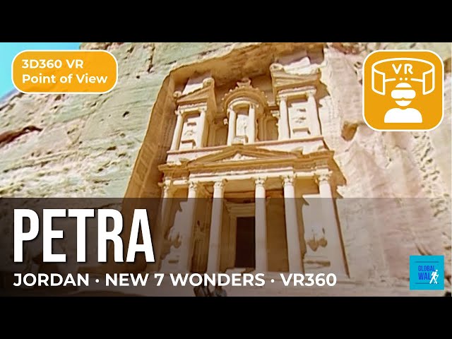 🇯🇴 PETRA JORDAN 3D VR360 – The Treasury · The Monastery · Rose City | New 7 Wonders Virtual Tour