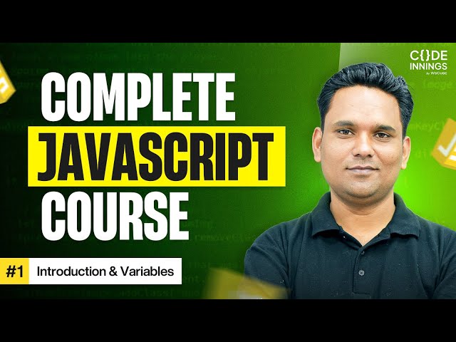 JavaScript Full Course - Variables and Data Types in One Video