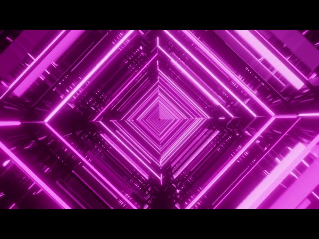 Hypnotic Pink Tunnel - 4K Loop vj loop Neon