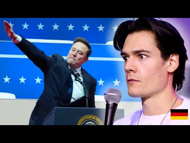 German Reacts to Elon Musk's Nazi Salute | Mario Adrion | Stand Up Comedy