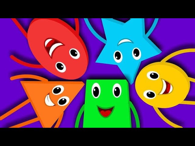 Shapes Song - Learn Shapes With Me -preschoolers Song