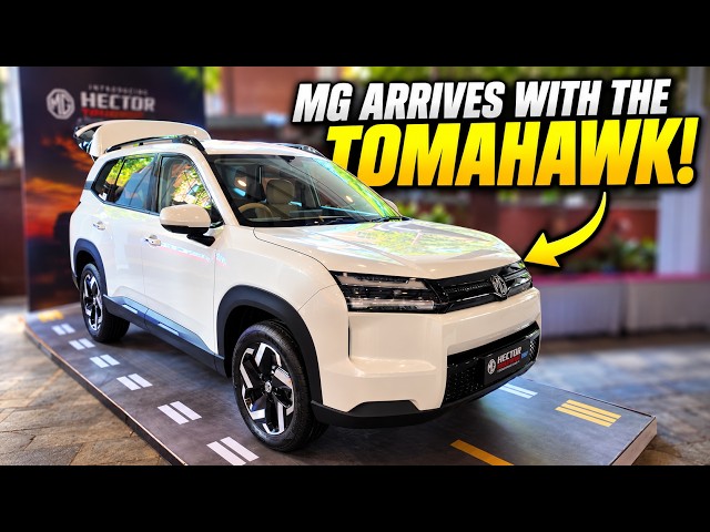 All New MG Hector Tomahawk EV First Impressions