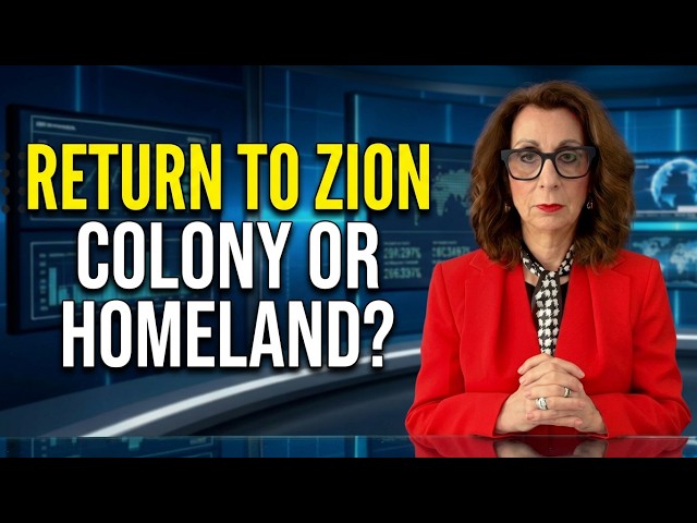 Is the "Return to Zion" Really Colonialism? | Israel Conflict Decoded