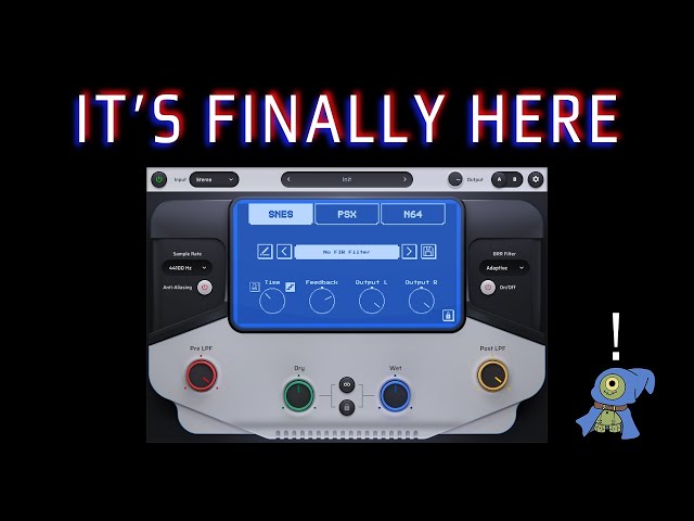PSX, SNES, and N64 Reverb all in one plugin!