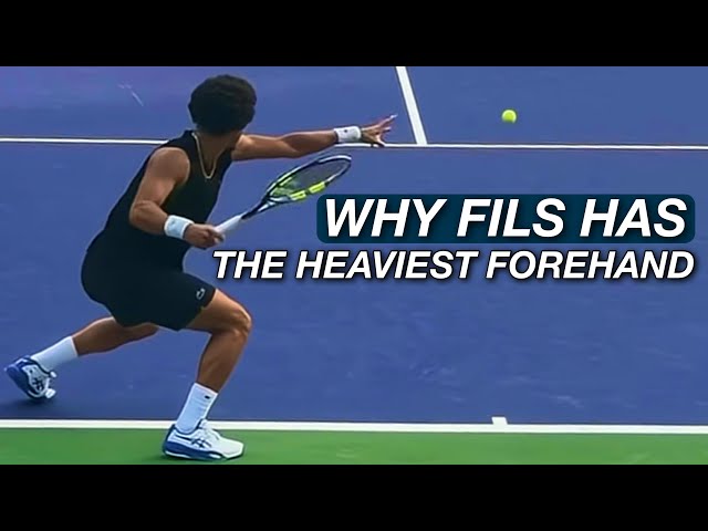 Arthur Fils Heavy Topspin Forehand Analysis 