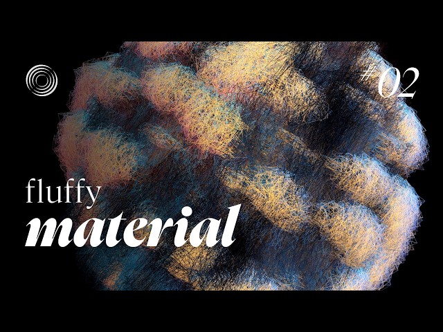 [TD Drop #02] Fluffy material – TouchDesigner Tutorial