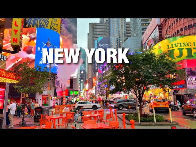 New York City 4K LIVE Manhattan on Last Day of Summer 2026 (September 21, 2026)