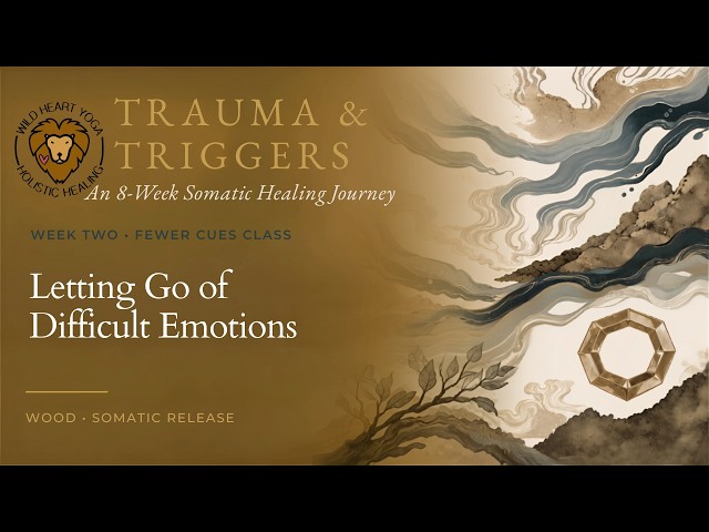 Somatic Yin Yoga for Letting Go & Emotional Release — Less Cues | Week 2  (45 MIN  Version)