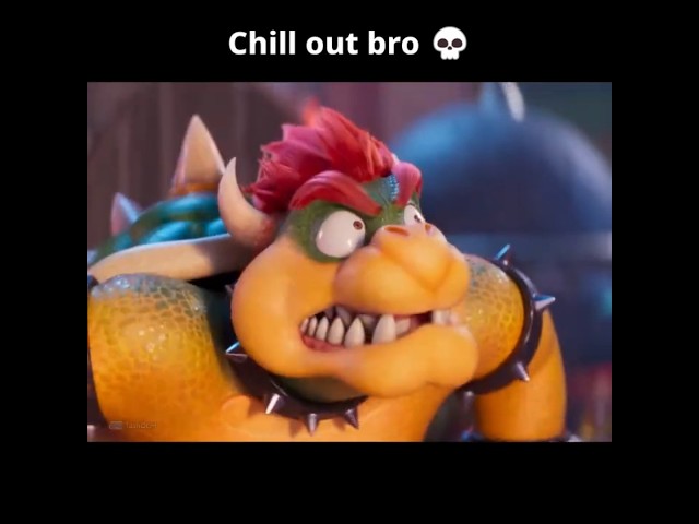 Bowser has LOST his mind 💀 #mario #mariomovie