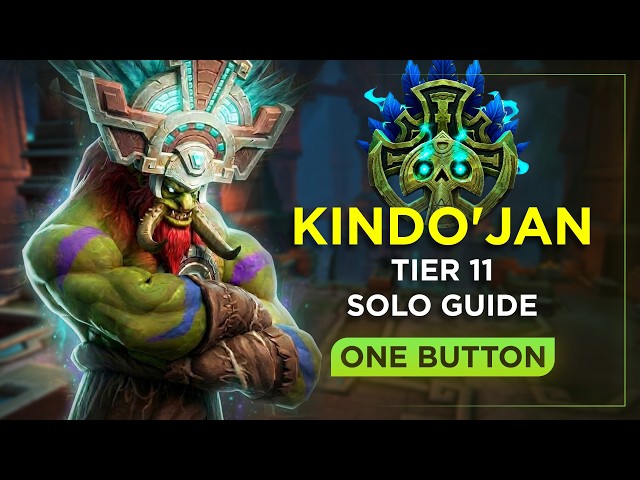Kindo'jan Tier 11 Solo (60-SECOND GUIDE INCLUDED) | WoW Midnight