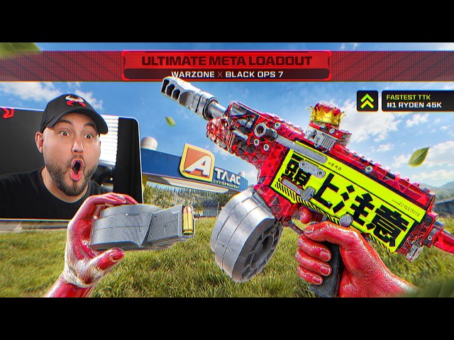 I Built the #1 FASTEST META SMG LOADOUT in Warzone! (Best Warzone Meta Loadout)