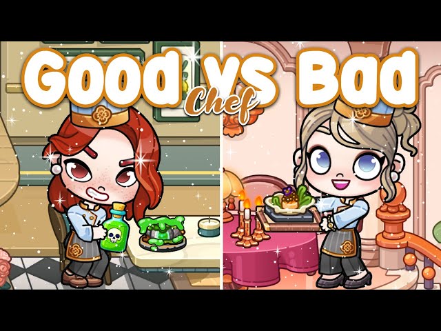 Good Chef vs Bad Chef 👩🏼‍🍳✨ | Lifestyle Comparison | Avatar World