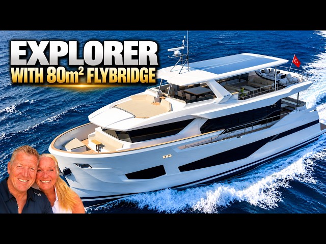 The €8M Explorer Yacht You Can Captain Yourself⎟Numarine 27XP Full Tour