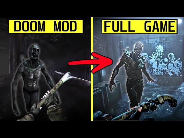 Total Chaos Final Game vs Original DOOM Mod Graphics Comparison