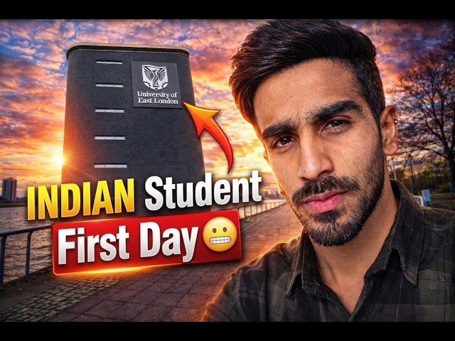 First Day at University of East London 😳🇬🇧 | UEL Experience + Campus Tour