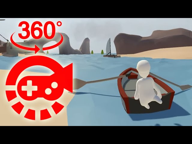 360° Video - Human: Fall Flat, Water