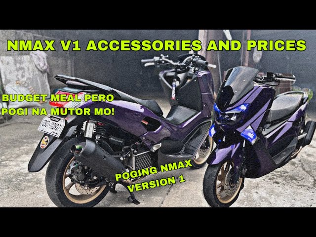 POGING NMAX V1 | NMAX V1 UPGRADE AND ACCESSORIES |  ZEE MOTO