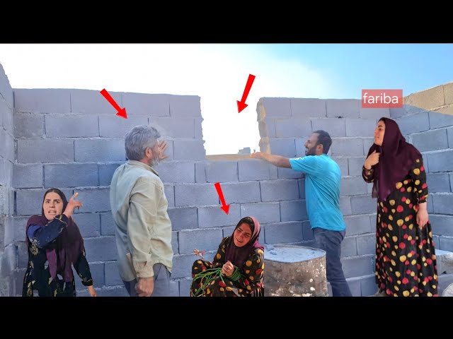 Abutalib's happiness about building a house after Fariba's separation