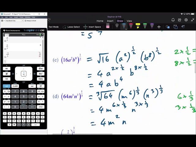 Yr 10 Maths | Fractional Indices Review