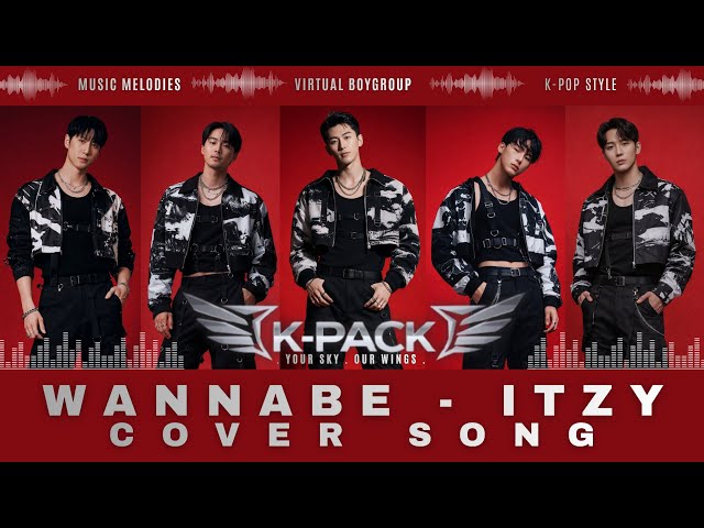 ITZY - WANNABE | K-POP | BOYGROUP REMAKE | VIDEO LYRICS | K-PACK | Virtual Boygroup