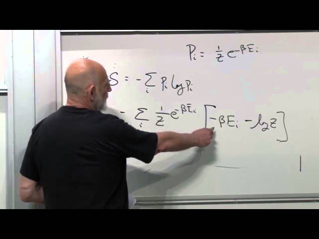 Statistical Mechanics Lecture 4