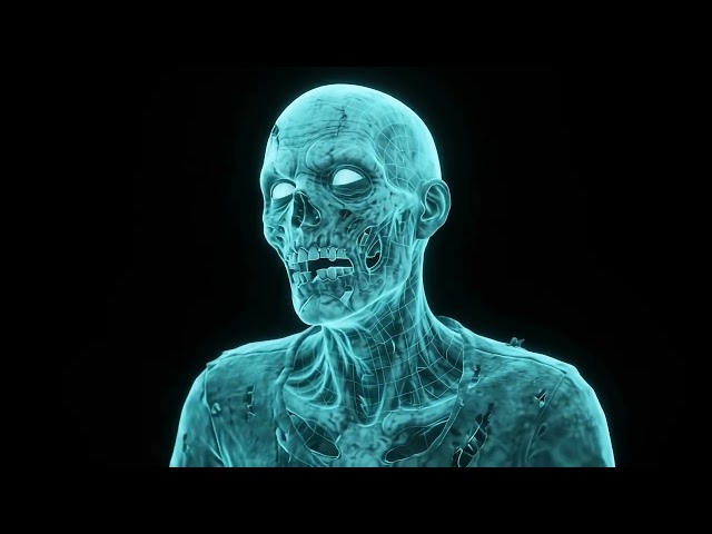 Zombie Hologram Projection Loop