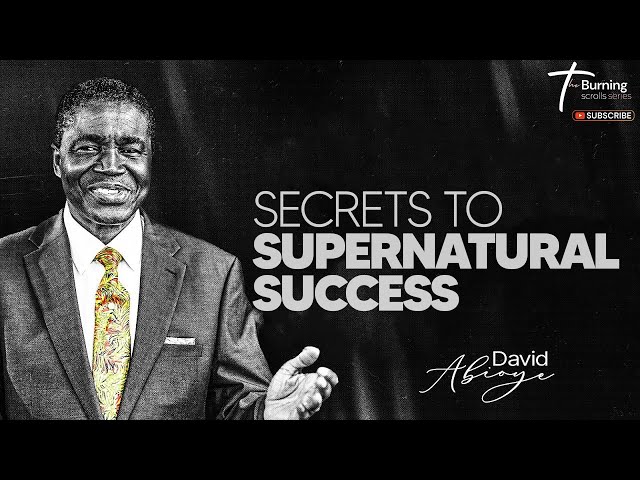 HOW TO TRANSFORM YOUR LIFE THROUGH FELLOWSHIP WITH GOD | BISHOP DAVID ABIOYE