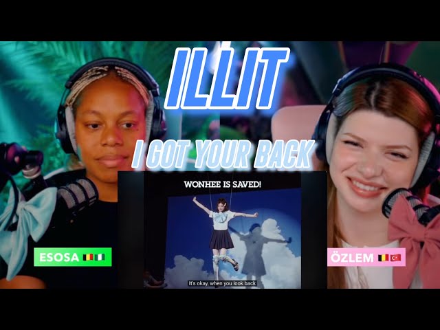 ILLIT (아일릿) 'I Got Your Back (Feat. JISOO, MOMOKA of HANA)' Official MV reaction