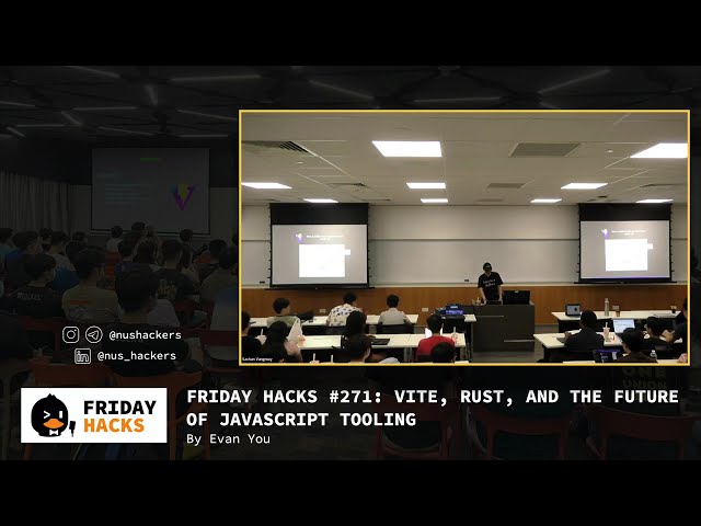 Friday Hacks #271 Vite, Rust, and the Future of Javascript Tooling by Evan You