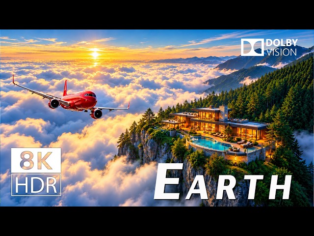 THE WORLD IN 8K HDR 🌍 – Breathtaking Cinematic Landscapes